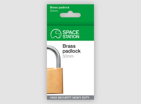 Brass padlock